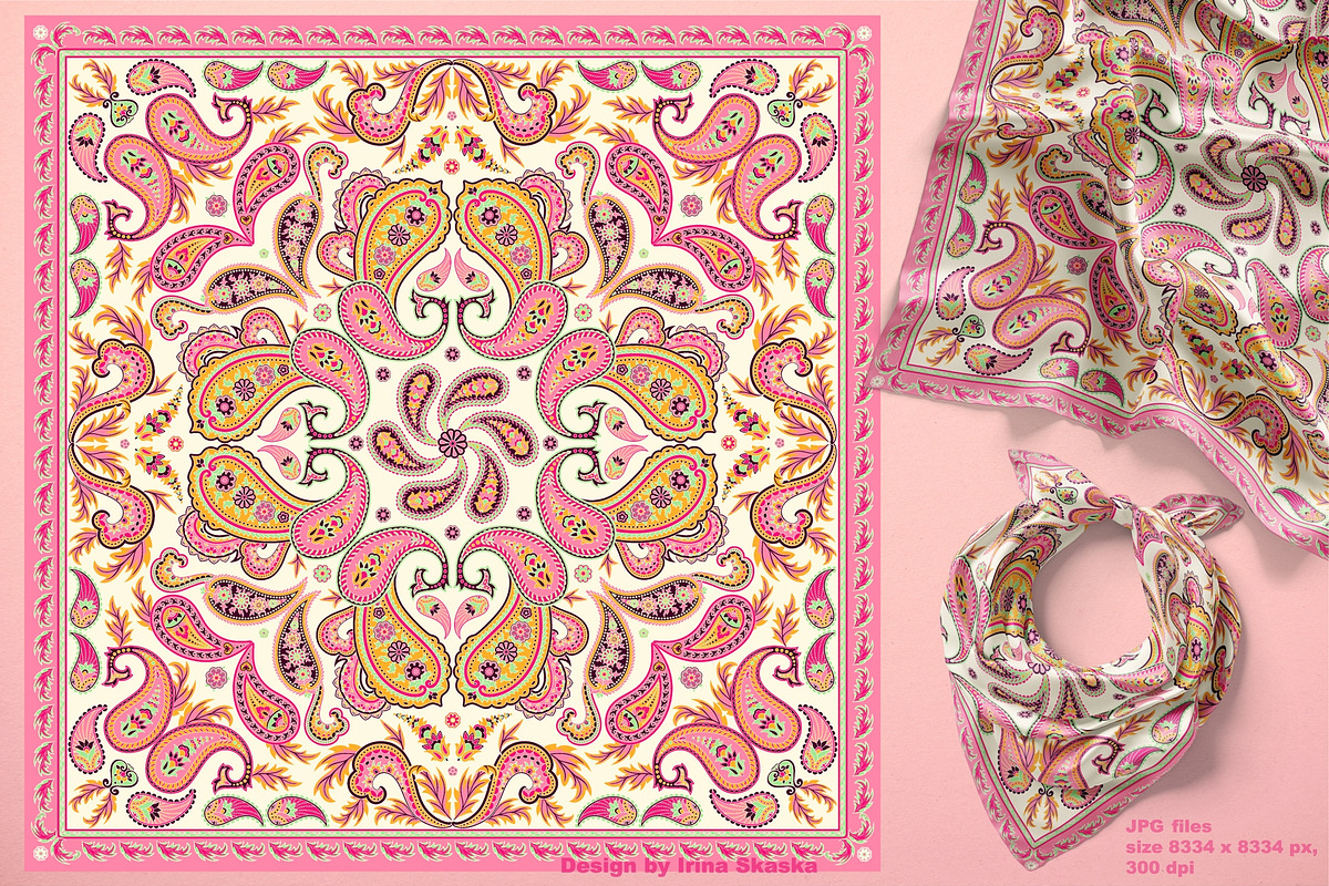 PAISLEY, a Pattern Graphic by Irina Skaska (Photo 2 of 12)