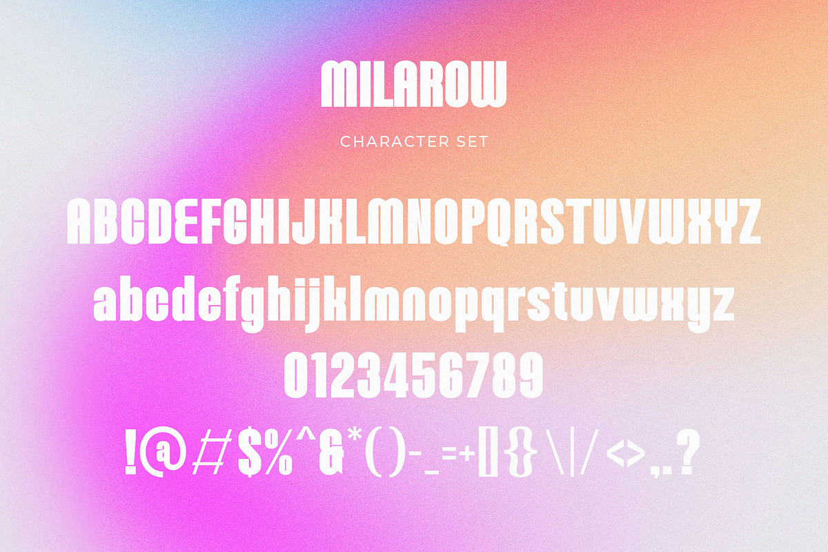 Milarow - Modern Display Sans Serif, a Sans Serif Font by TypeLogue (Photo 4 of 5)