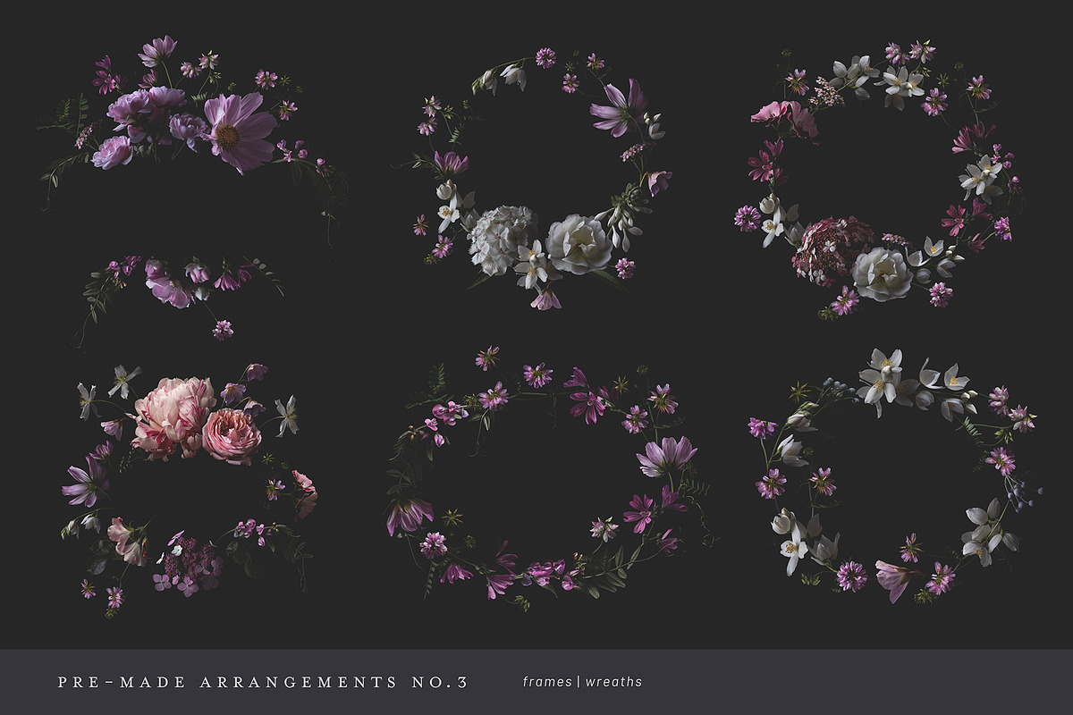 Nocturne - a dark floral collection, a Graphic by Anja Kaiser (Photo 10 of 13)