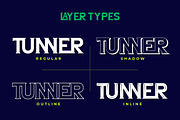 Latunner - Gaming Display Font, a Serif Font by twinstd (Thumbnail 3 of 10)