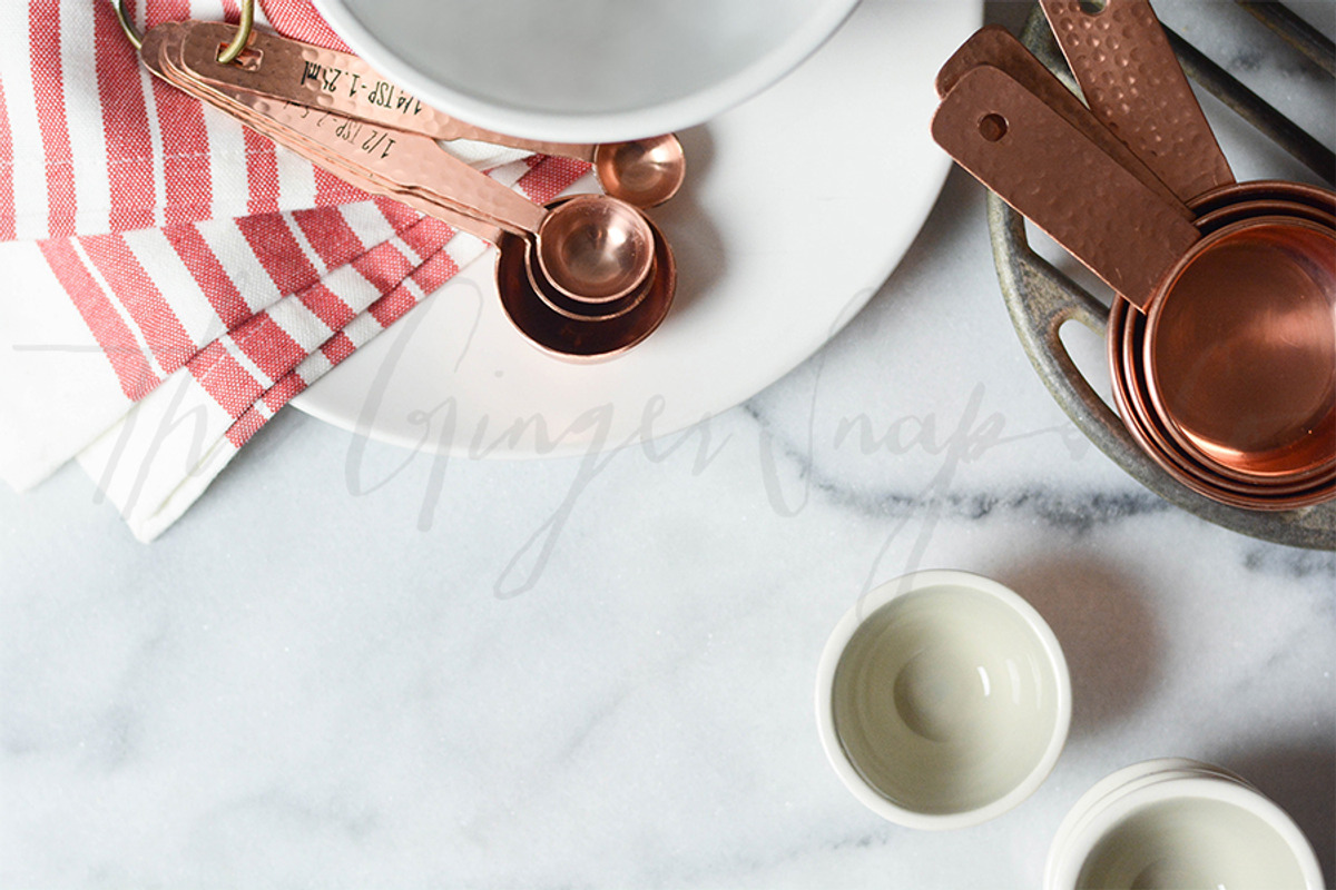 Baking with Copper, a Mockup by The Ginger Snaps Co
