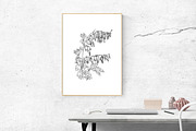 Dicentra with gorgeous flowers, a Decorative Illustration by Good Studio (Thumbnail 4 of 5)