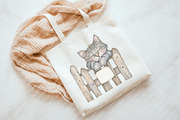 Watercolor Funny Cats on Fence PNG, an Illustration by Watercolor design (Thumbnail 6 of 12)