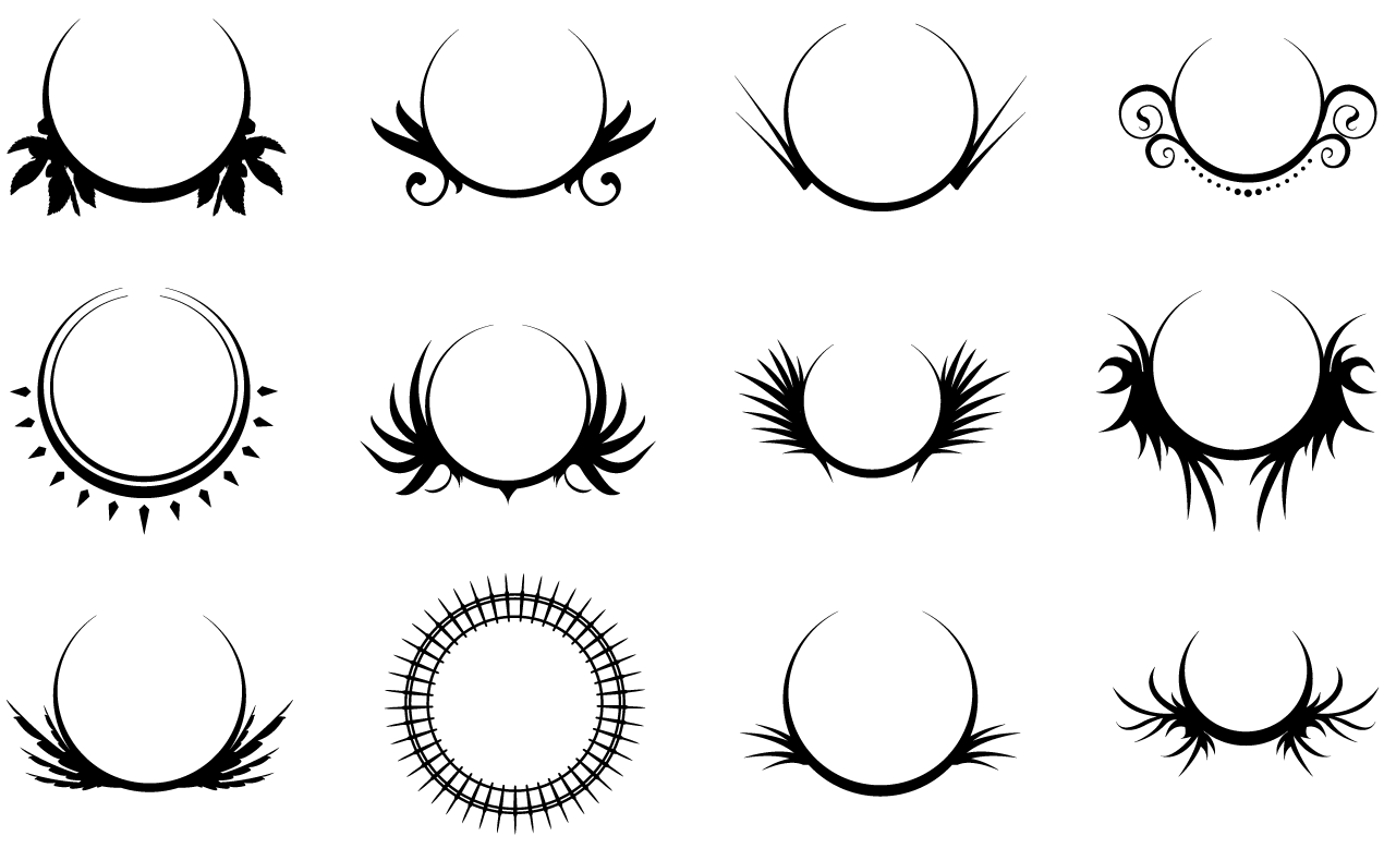 Crests Vector Pack, an Illustration by Go Media's Arsenal