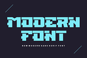 Rekony - Font, a Sans Serif Font by artchiles_design (Thumbnail 2 of 5)