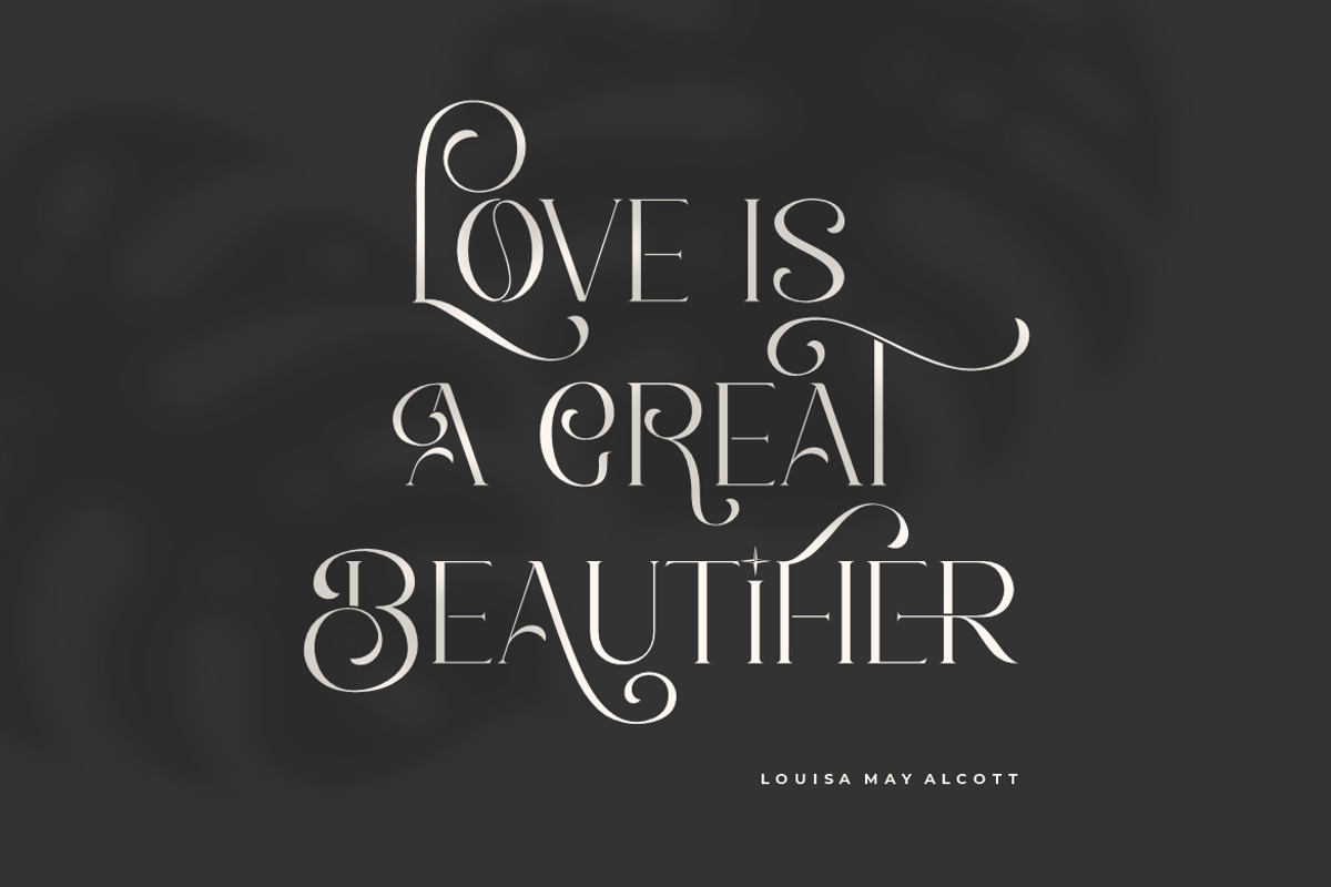 Romantic Serif - Elegant Classy Font, a Font by HansCo Studio (Photo 2 of 15)