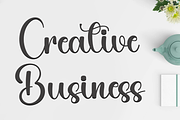 Biography, a Handwritten Font by InermediaSTUDIO (Thumbnail 2 of 7)