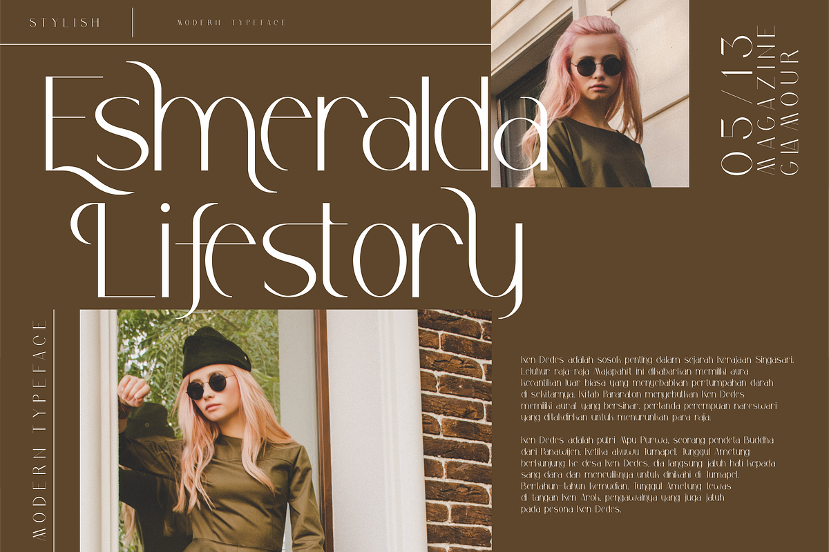 Safira Elegant Serif Font, a Serif Font by Storytype Studio (Photo 4 of 9)