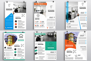 110 Clean Business Flyers 98% Off