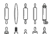Bundles Pottery Studio Outline Icons, an Outline Icon by adenpinkstore (Thumbnail 5 of 9)