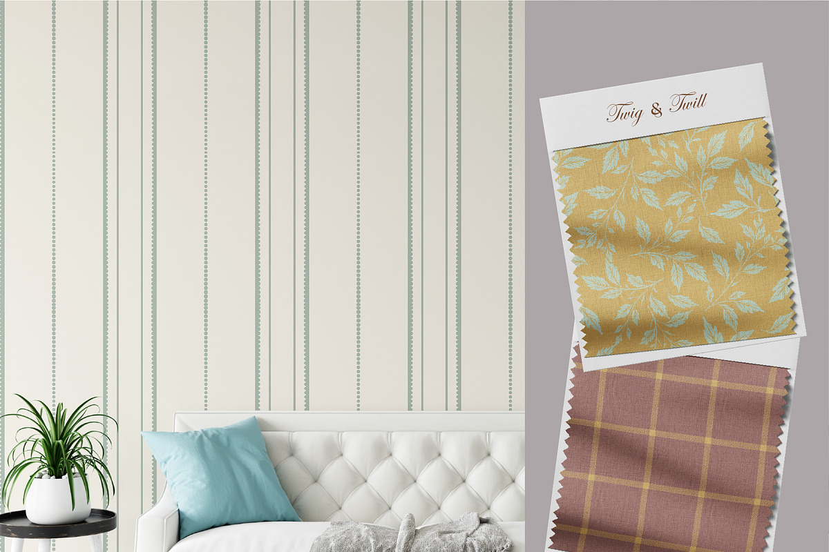 Twig & Twill-Mellow Autumn, a Pattern Graphic by InaCorart (Photo 8 of 13)
