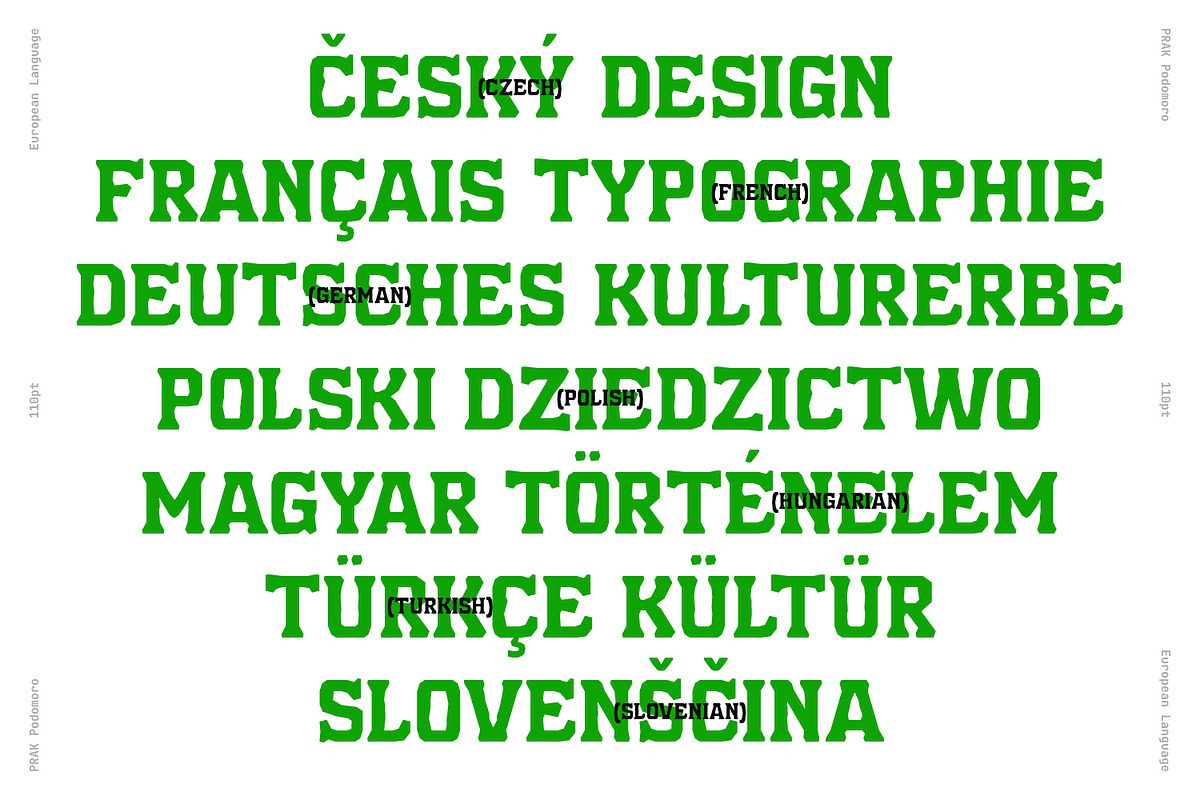 PRAK Podomoro Hand-Cut Display Font, a Serif Font by Healltica.std (Photo 19 of 21)