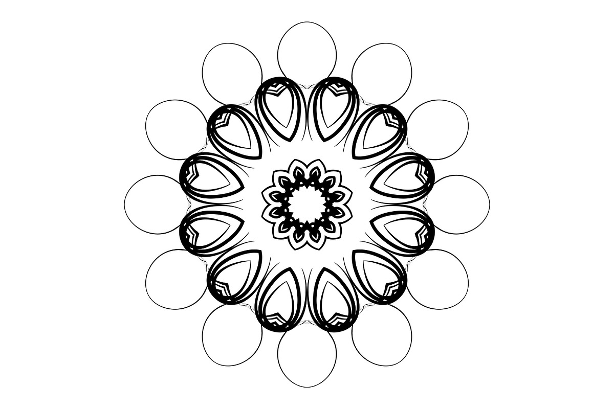 Spiritual Mandala Artwork Bundle, a Decorative Illustration by NJ Himel (Photo 30 of 104)