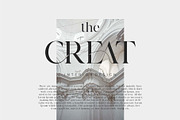Cerost Modern Ligature Typeface, a Serif Font by Dylla_studio (Thumbnail 5 of 14)