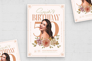 Birthday Flyer Template