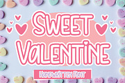 Sweet Valentine Font, a Font by Cherryline Master (Thumbnail 1 of 5)