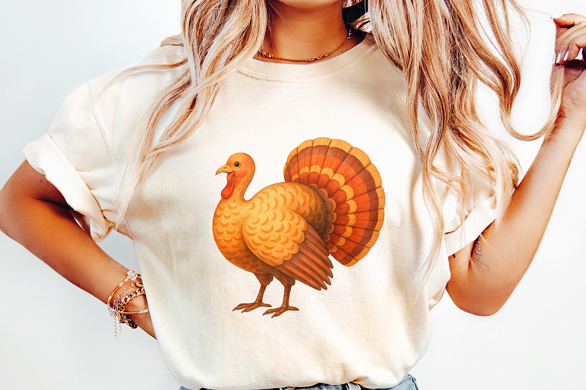 Thanksgiving Turkey PNG, Fall, an Illustration by SharpMarketplace (Photo 2 of 9)