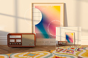 RETRO NOSTALGIA | Frame Mockup set, a Household Mockup by yuliyuri.studio (Thumbnail 10 of 14)
