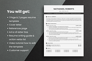 ATS Resume Template Google Docs, a Resume Template by bonadigitals (Thumbnail 4 of 5)