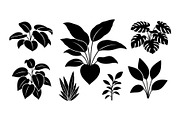 Minimal Botanical Leaf Silhouette Bu, an Illustration by Creativeshirt (Thumbnail 6 of 51)