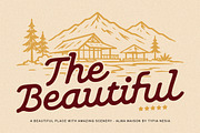 Alma Maison - Vintage Script Font, a Script Font by Typia Nesia (Thumbnail 4 of 13)