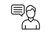 Protest Line Icon, an Icon by Pexelpy (Thumbnail 2 of 2)