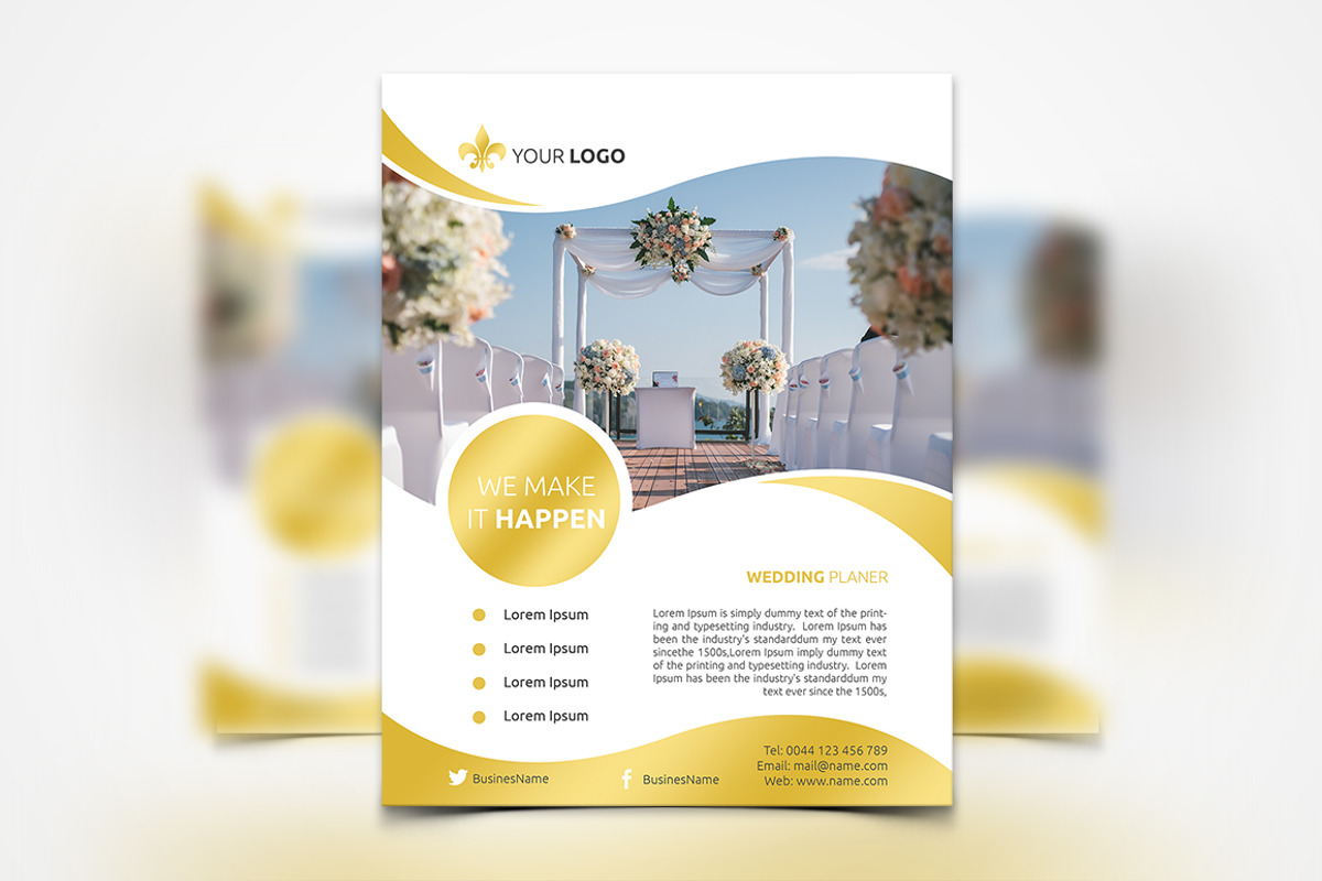 200+ Premium Flyers Bundle 99% OFF, a Flyer Template by UNIK Agency (Photo 37 of 66)