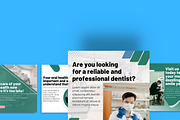 DENTAL SOCIAL MEDIA TEMPLATE, a Social Media Template by Local Marketing Templates (Thumbnail 6 of 9)