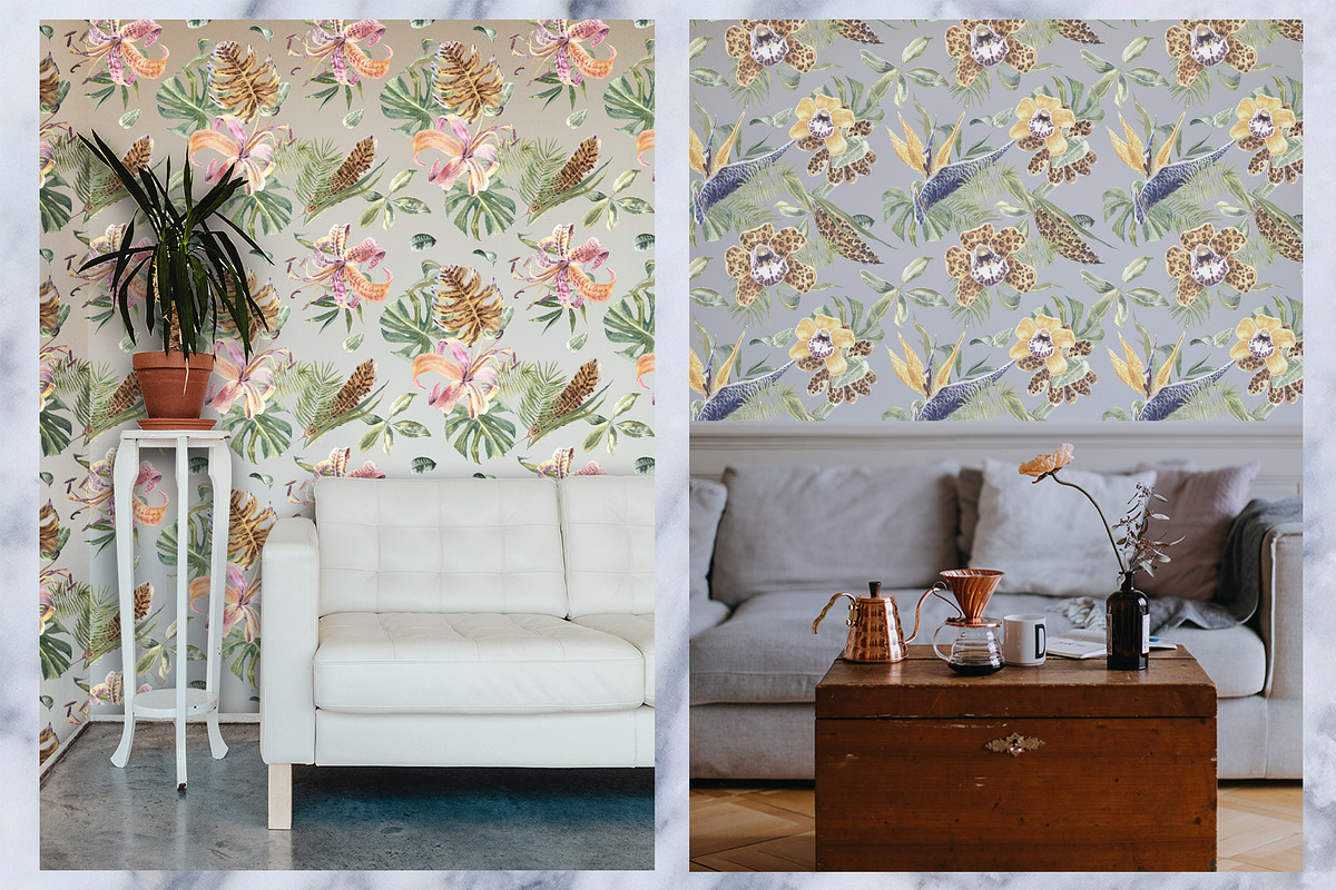 -40 Wild Trend Watercolor Collection, an Object Graphic by Cat In Colour (Photo 4 of 8)