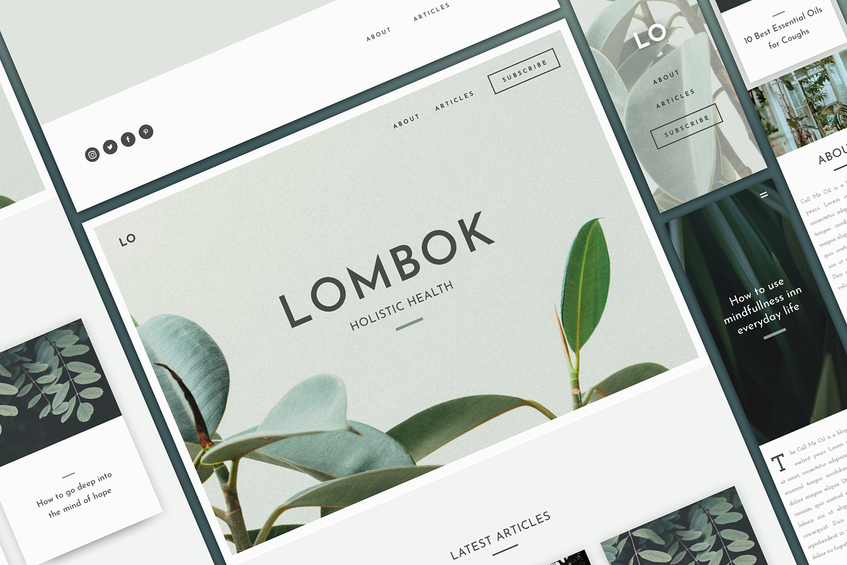 UI Kit - Lombok, an UI Kit Template by Delightful Design (Photo 1 of 8)