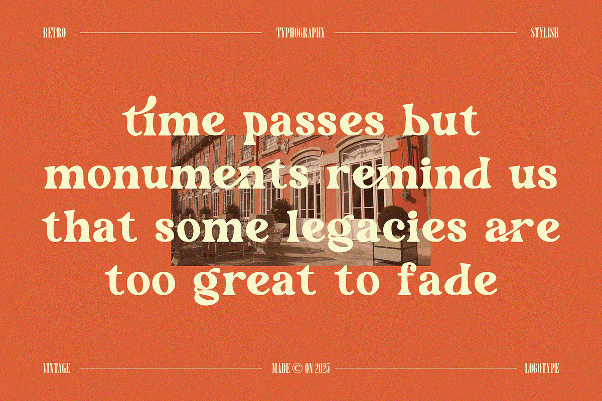 Slikren || Vintage Retro Serif Font, a Serif Font by Ermedia Studio (Photo 7 of 10)
