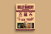 Cream Bakery Store Brand Guideline, a Print Template by graphicook (Thumbnail 2 of 3)