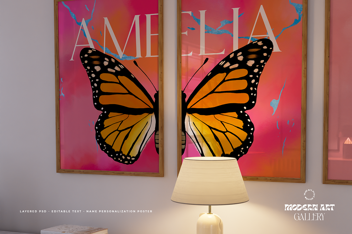 Modern Art Gallery 7, a Graphic by Wall Art Print Studio (Photo 6 of 16)