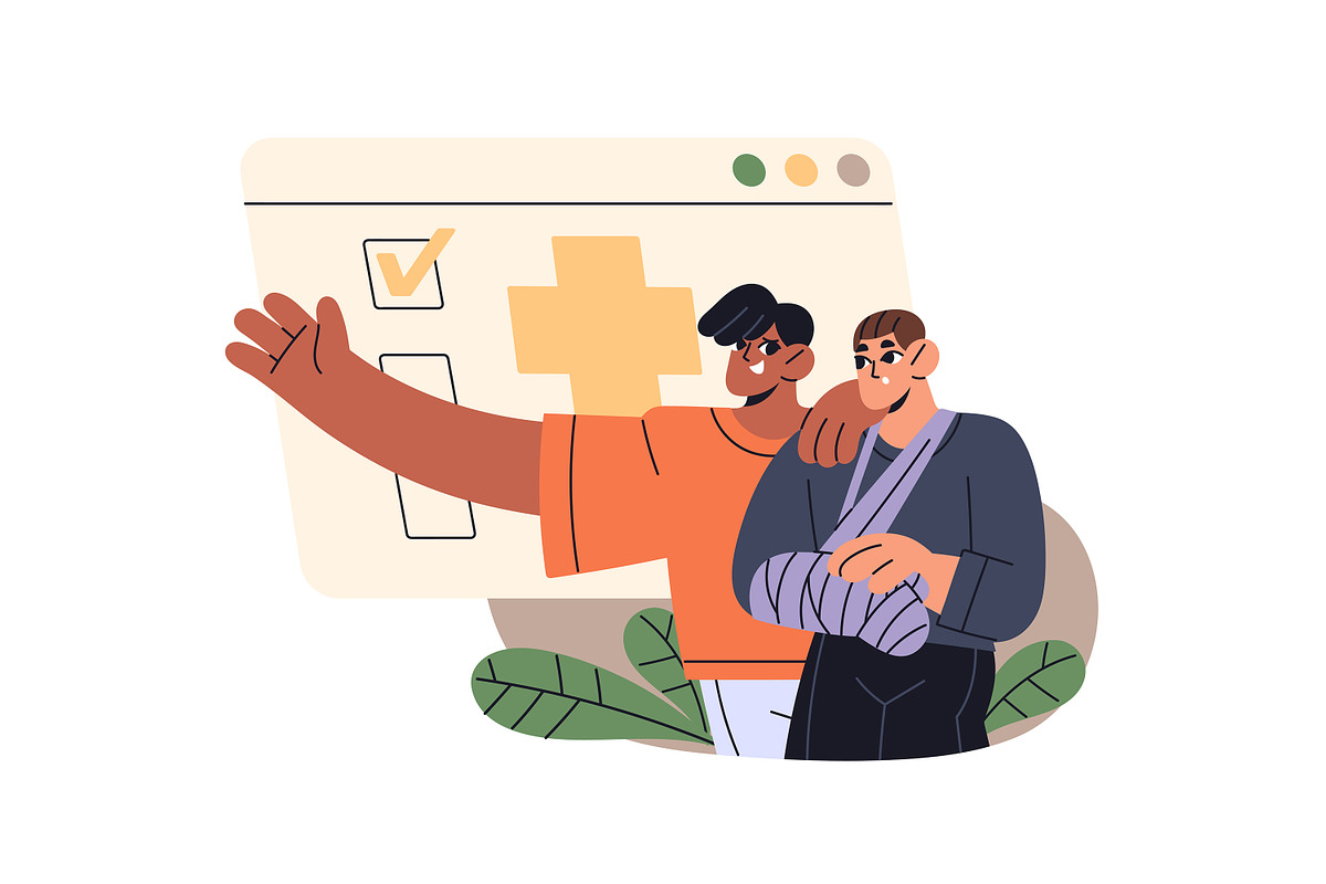 Insurance policies concept set, a Finance Illustration by PaperTrident (Photo 4 of 12)