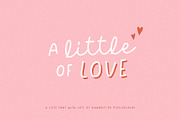 Script Font Duo A little of Love, a Script Font by pixelcolours (Thumbnail 10 of 10)