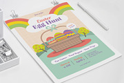 Easter Egg Hunt Basket, a Flyer Template by Me55enjah Design (Thumbnail 4 of 4)