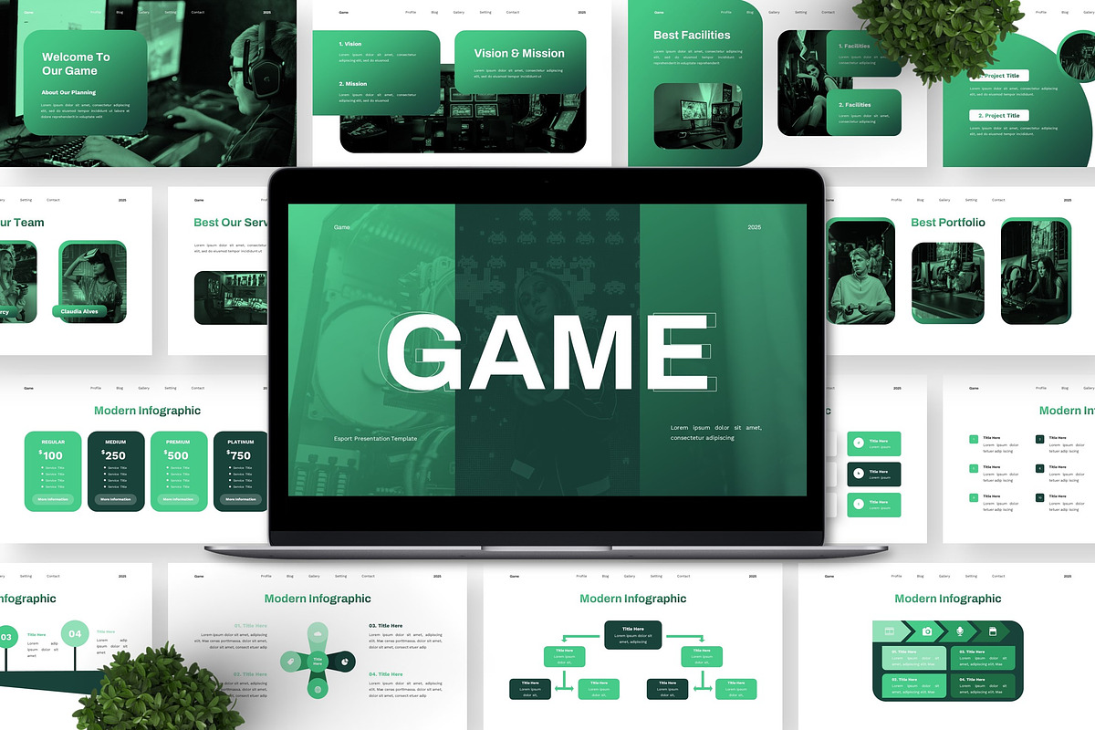 Game - Esport Google Slide preview 6