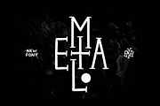 Metal, a Blackletter Font by doffdog (Thumbnail 1 of 7)