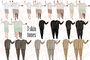 Graduation Clipart,Graduation gowns, an Illustration by chilipapers (Thumbnail 2 of 6)