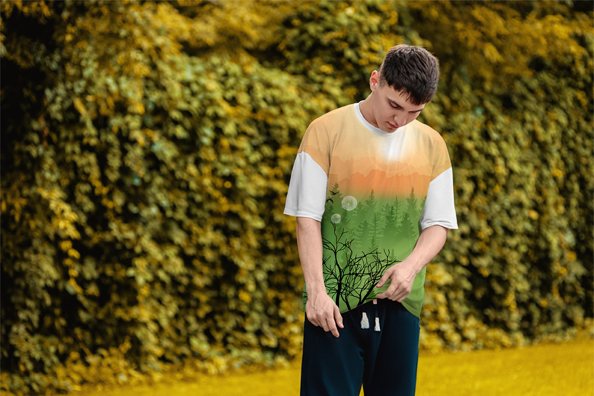 Forest Landscape, a Decorative Illustration by Digital Studio (Photo 9 of 10)