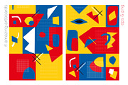 Cutouts Geometric pattern collection, a Pattern Graphic by lisa_kalev (Thumbnail 9 of 11)