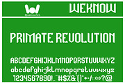 Strategy Games font, a Font by weknow (Thumbnail 5 of 8)