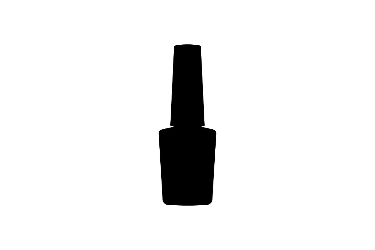Nail Polish Bottle Silhouettes, an Object Graphic by yasushie (Photo 5 of 14)