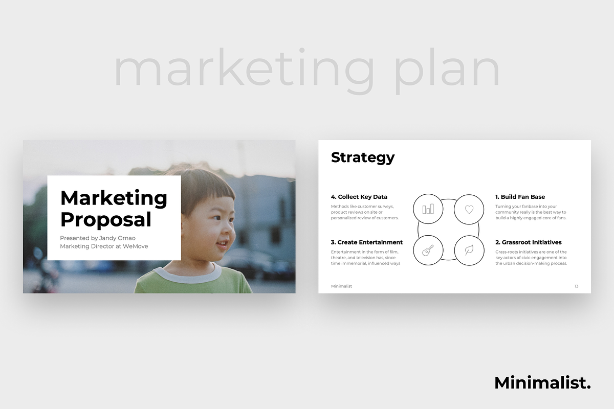Minimalist PowerPoint & GS, a Presentation Template by HuskyHouse (Photo 9 of 10)