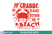 Crab Summer Graphic Beach Vibes SVG, a Graphic by mh_arif (Thumbnail 4 of 4)