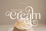 Famous - Modern Feminine Beauty Font, a Sans Serif Font by Sensatype (Thumbnail 15 of 33)