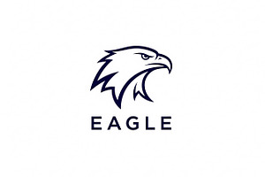 Eagle Head Logo, a Branding & Logo Template by Logocreative