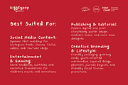 Gigglypop Font, a Handwritten Font by Fontcamp Type Foundry (Thumbnail 11 of 17)