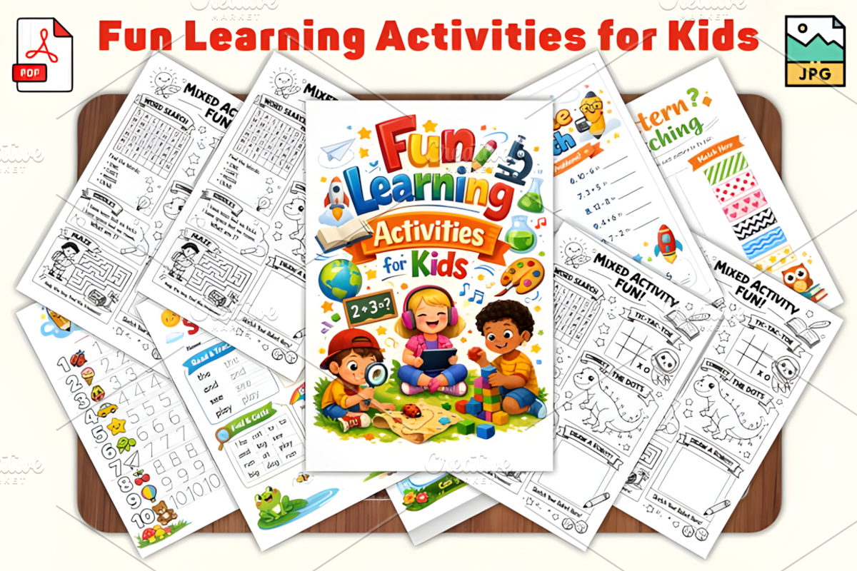580+ Kids Mega Bundle, a Social Media Template by Ink Gallery (Photo 4 of 13)