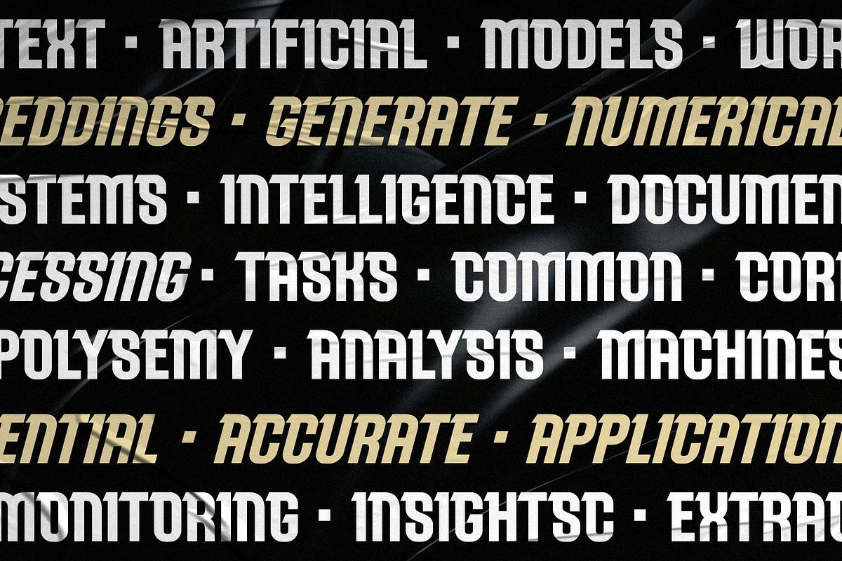 Revolt - Futuristic Display, a Sans Serif Font by Novitype (Photo 8 of 10)